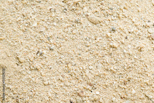 Flat sand surface textured background