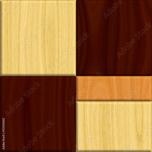 Geometric wooden texture background. Seamless pattern.