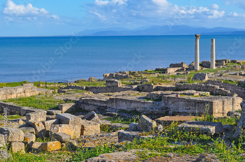 ruins and sea