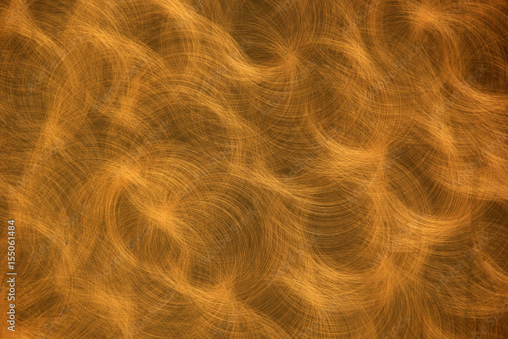 Naklejka premium Circle surface on a stainless steel
