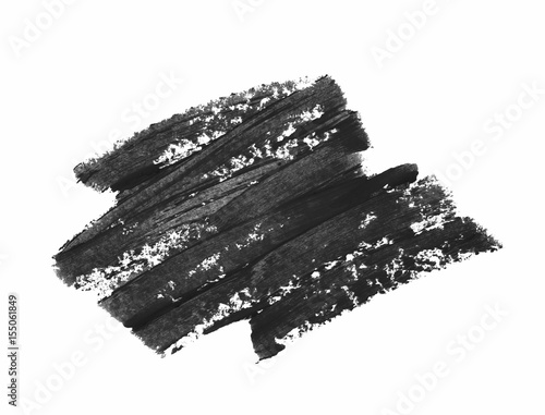 Splash of paint strokes isolated