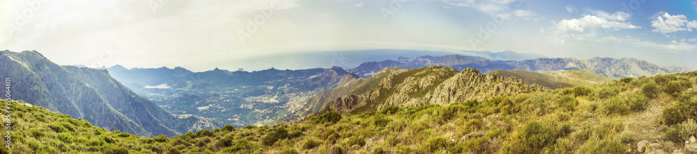 Corsica mountains