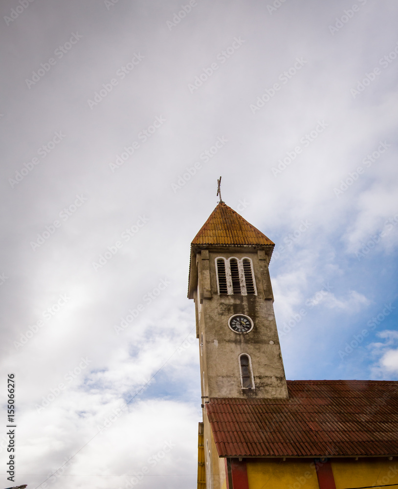 Fototapeta premium clock tower Ushuaia