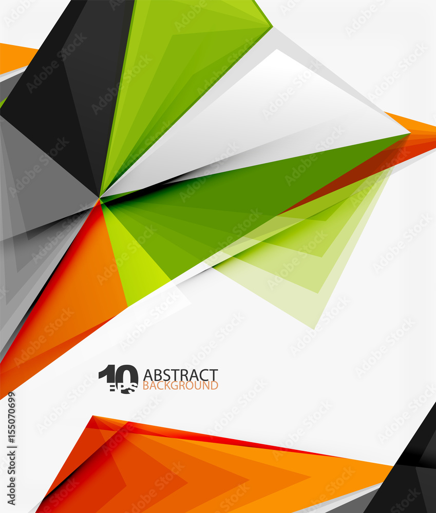 3d triangle polygonal abstract vector 3d triangle polygonal abstract vector