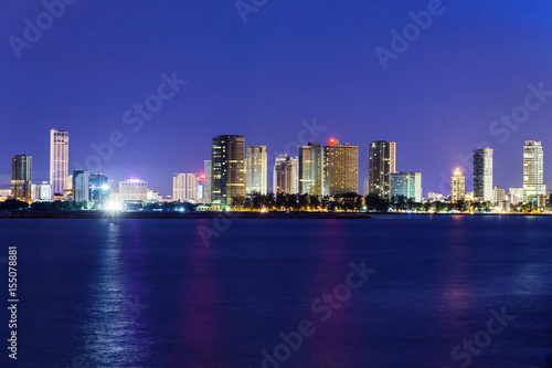 View of metropolitan George Town city, Penang © keongdagreat