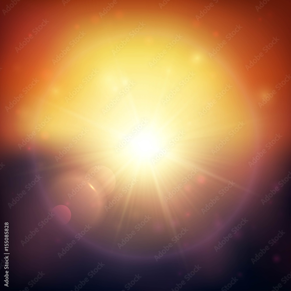 Obraz premium Dark and soft summer background