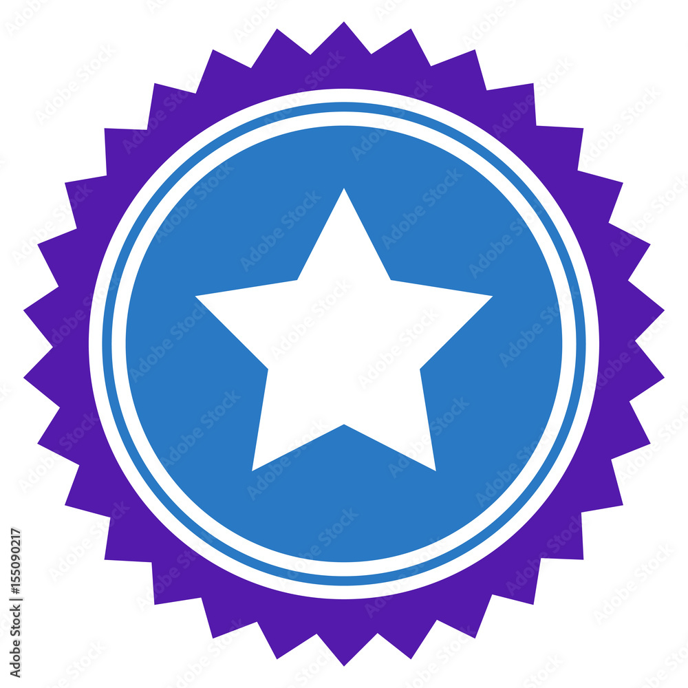 Star Seal Stamp flat vector pictograph. An isolated illustration on a white background. Star Seal Stamp flat vector pictograph. An isolated illustration on a white background.