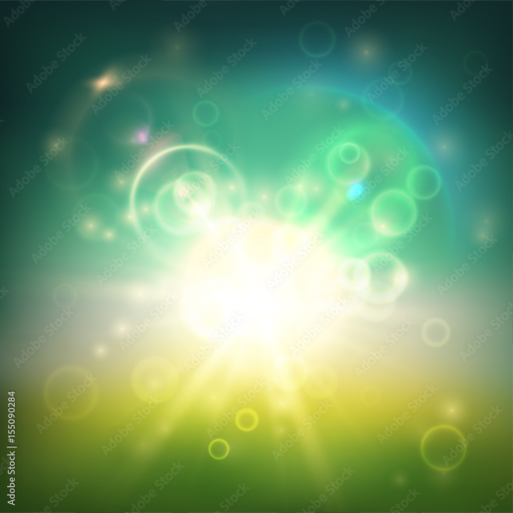 Blurred greenish background Blurred greenish background