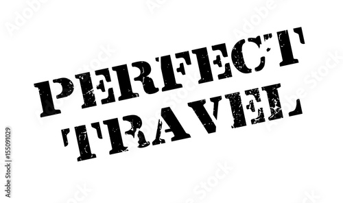 Perfect Travel rubber stamp. Grunge design with dust scratches. Effects can be easily removed for a clean, crisp look. Color is easily changed.