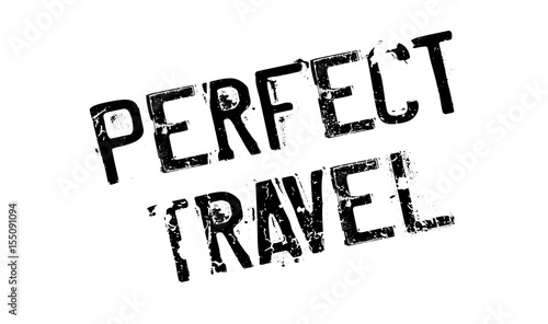 Perfect Travel rubber stamp. Grunge design with dust scratches. Effects can be easily removed for a clean, crisp look. Color is easily changed.
