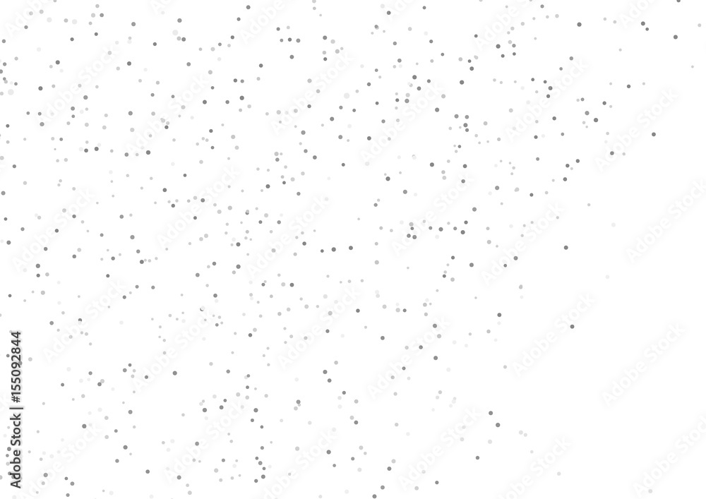 Grey halftone dust particle abstract background layout
