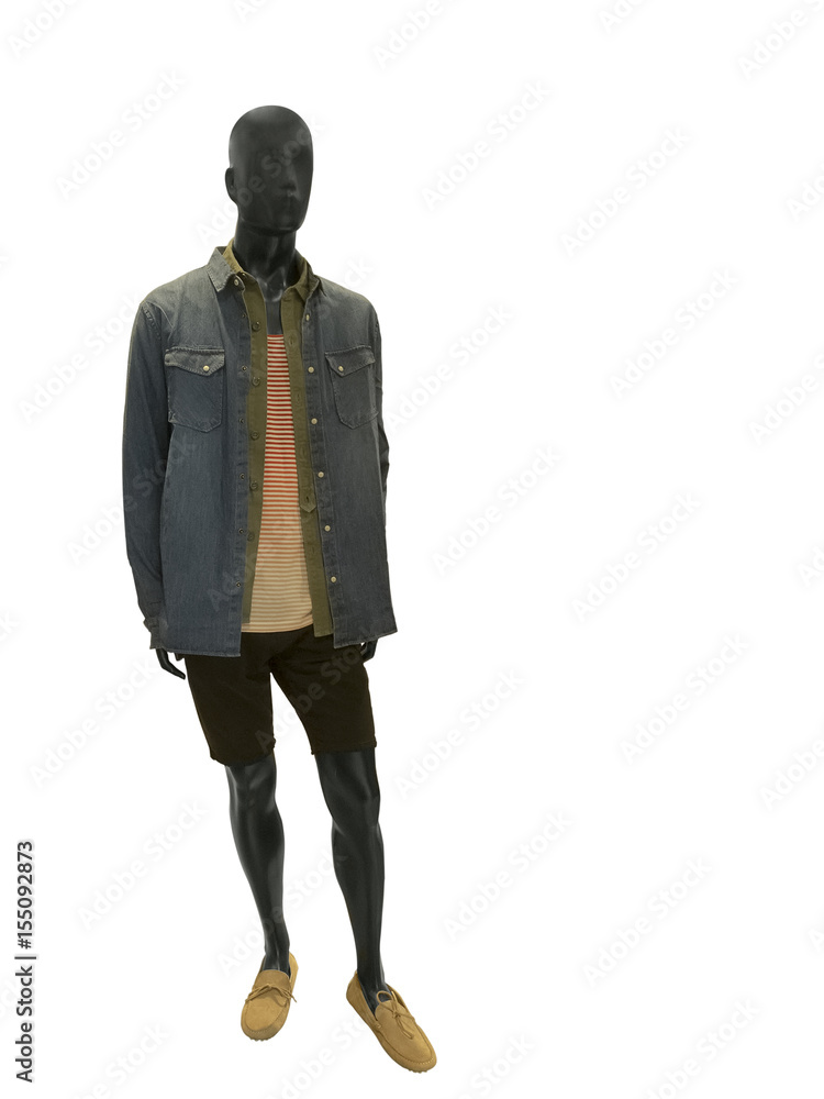 Full-length male mannequin