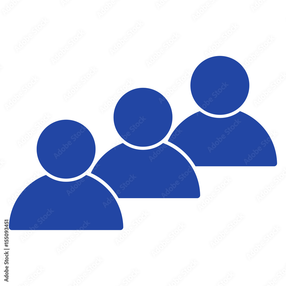 User Cohort flat vector illustration. An isolated illustration on a white background. User Cohort flat vector illustration. An isolated illustration on a white background.