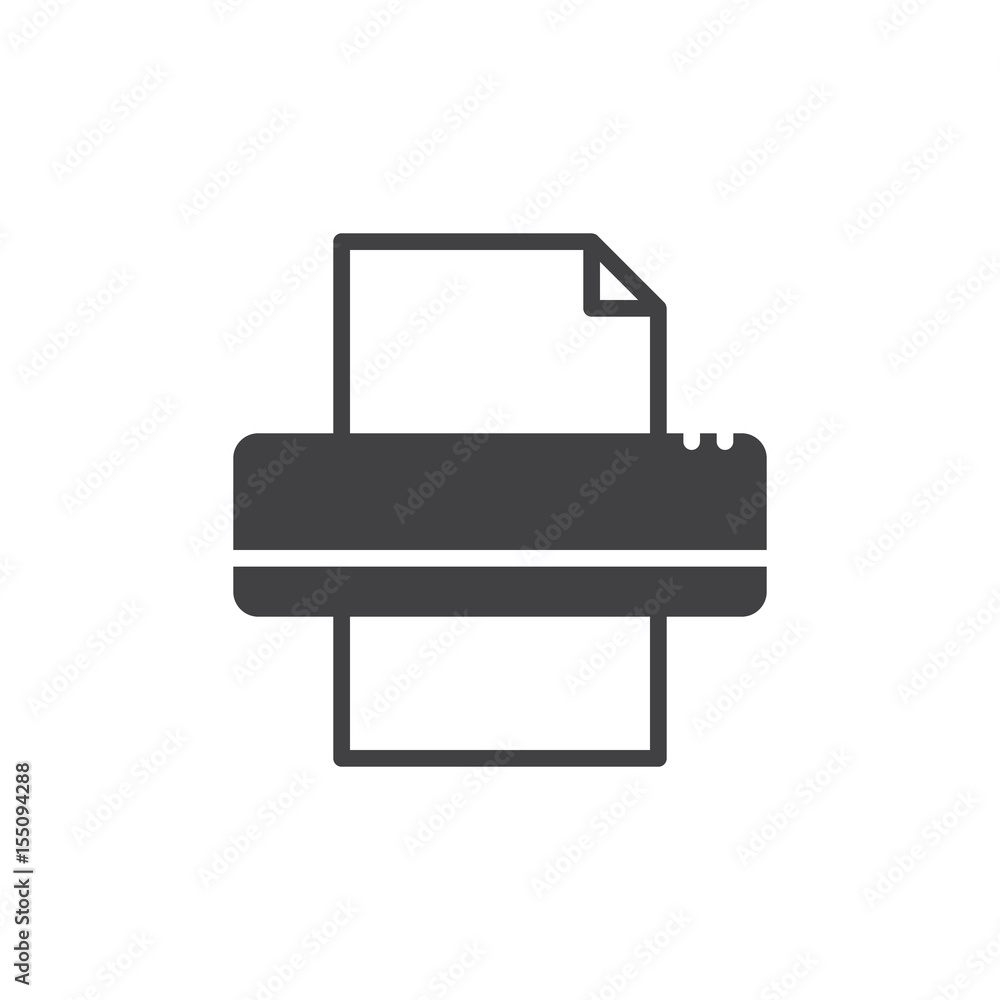 Printer icon vector, filled flat sign, solid pictogram isolated on white. Symbol, logo illustration. Pixel perfect Printer icon vector, filled flat sign, solid pictogram isolated on white. Symbol, logo illustration. Pixel perfect