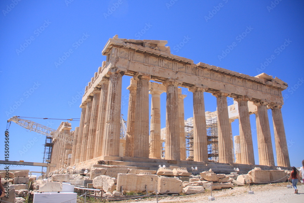 Obraz premium façade du Parthénon