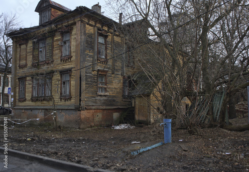 Двор дома по Малой Ямской улице. Нижний Новгород.