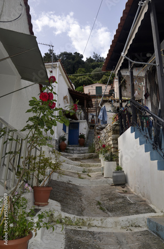 Fototapeta Naklejka Na Ścianę i Meble -  Village de Vourliotes (Samos)