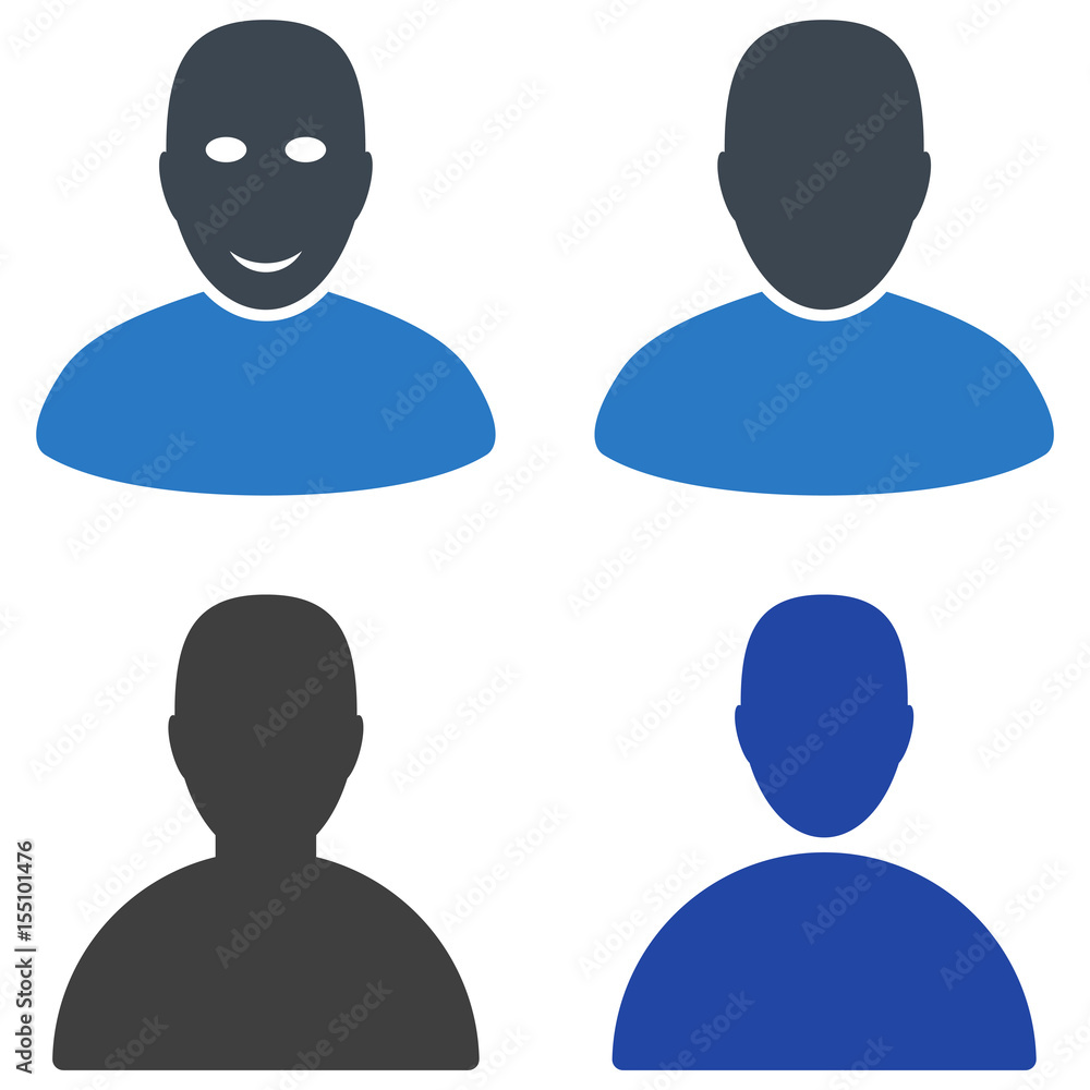 Man flat vector illustration collection. An isolated icons on a white background. Man flat vector illustration collection. An isolated icons on a white background.