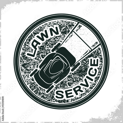 Lawn service logo