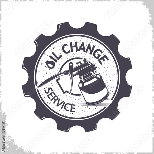 Oil change services logo