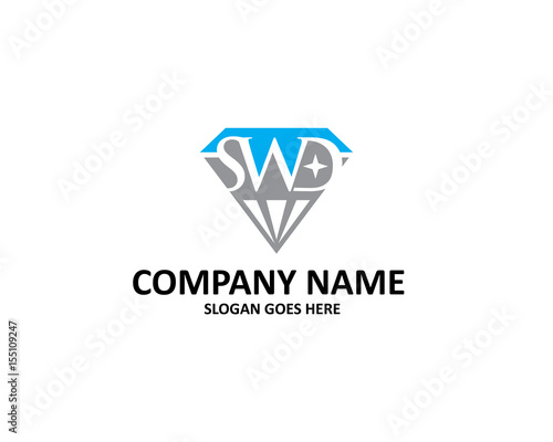 SWD Letter Diamond Logo