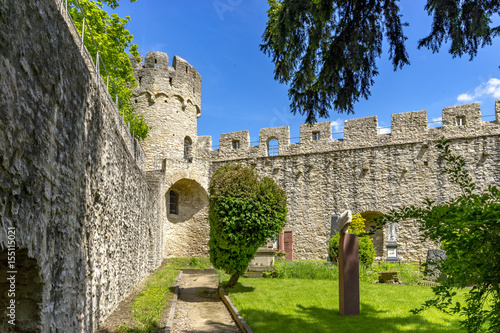 Burgkirche at Ober Ingelheim City Rhine Hesse, Rhineland Palatinate Germany