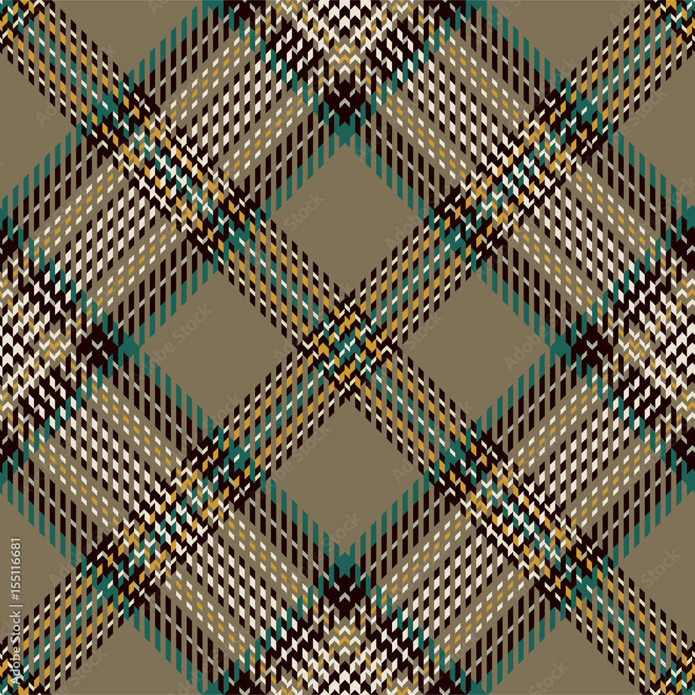 Tartan Seamless Pattern Background