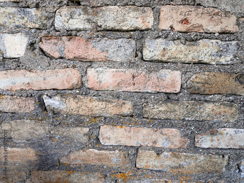 old brickwork wall background