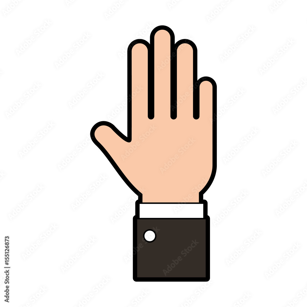 hand human open icon vector illustration design hand human open icon vector illustration design