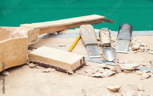 Canvastavla tools for wood carving