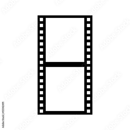 tape record film icon vector illustration design