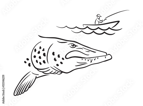 fishing pike