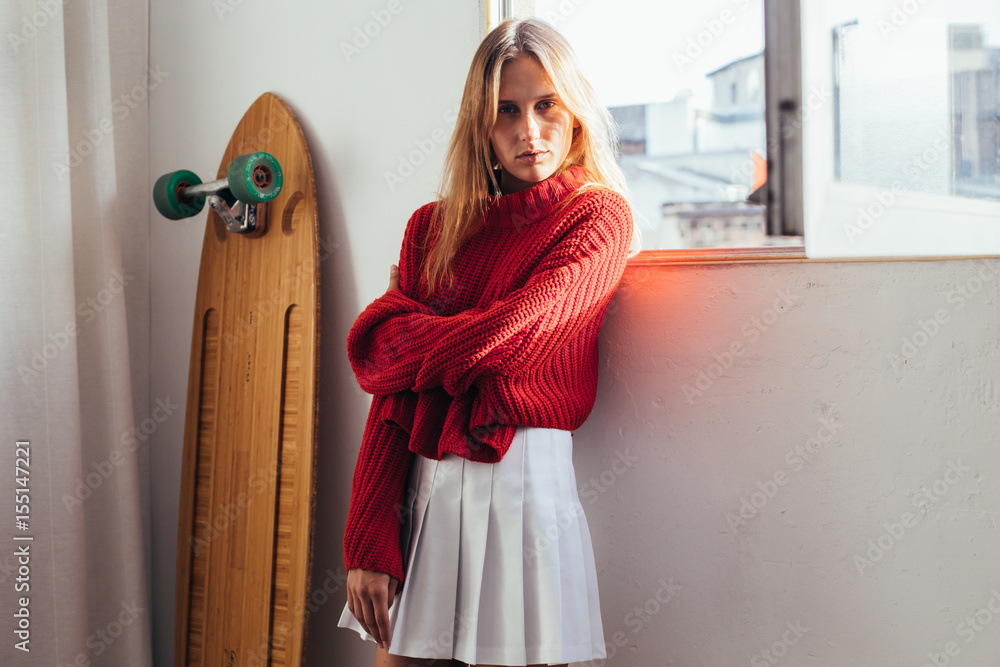 Big sweater and skirt hotsell