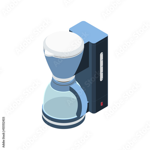 coffee machine isolated icon