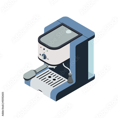 coffee maker isolated on white background