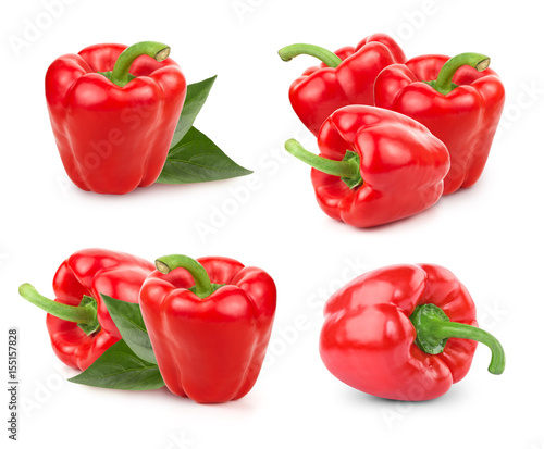 sweet peppers isolated