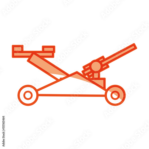 mower garden tool vector icon illustration graphic design