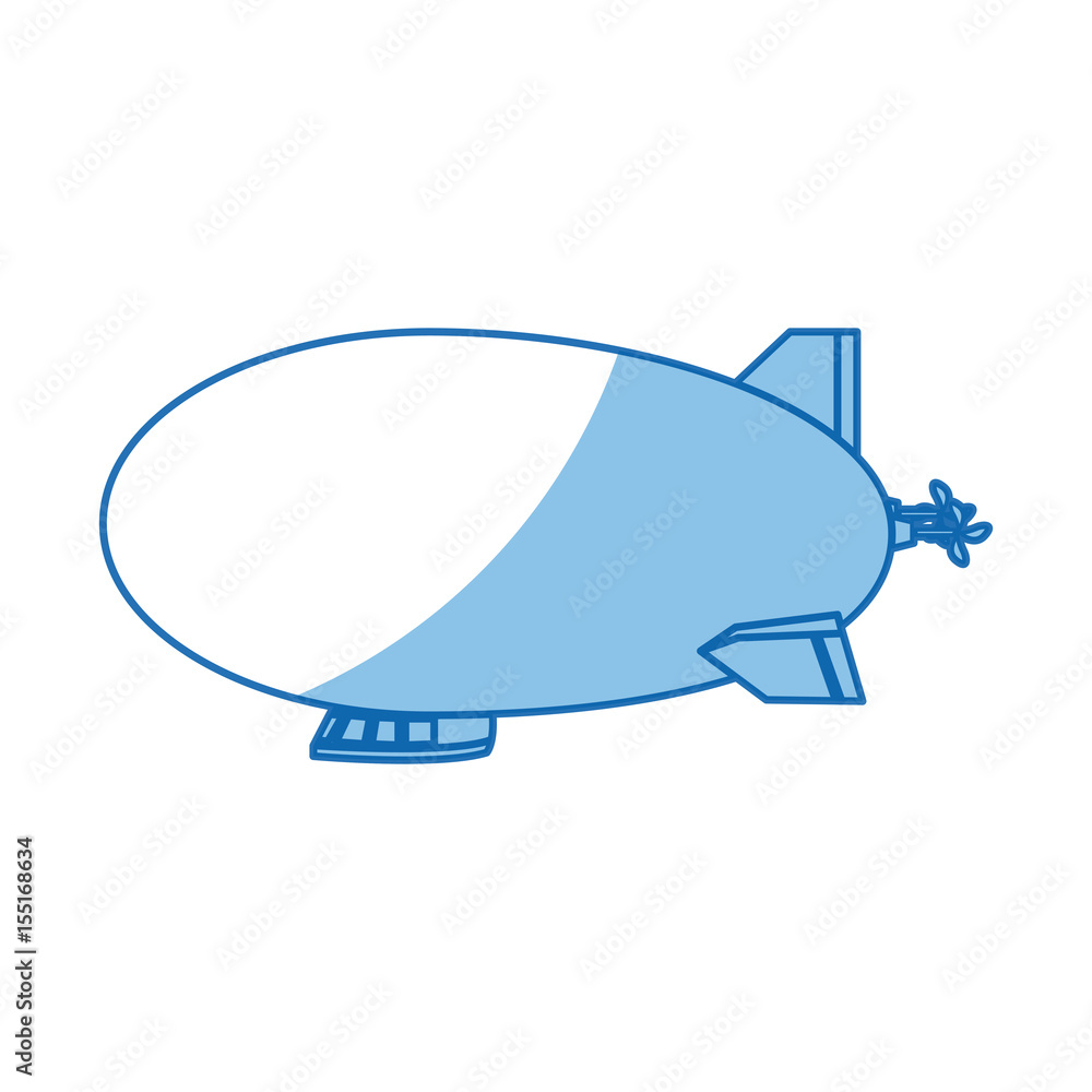 airship zeppelin modern design flat style vector illustration airship zeppelin modern design flat style vector illustration