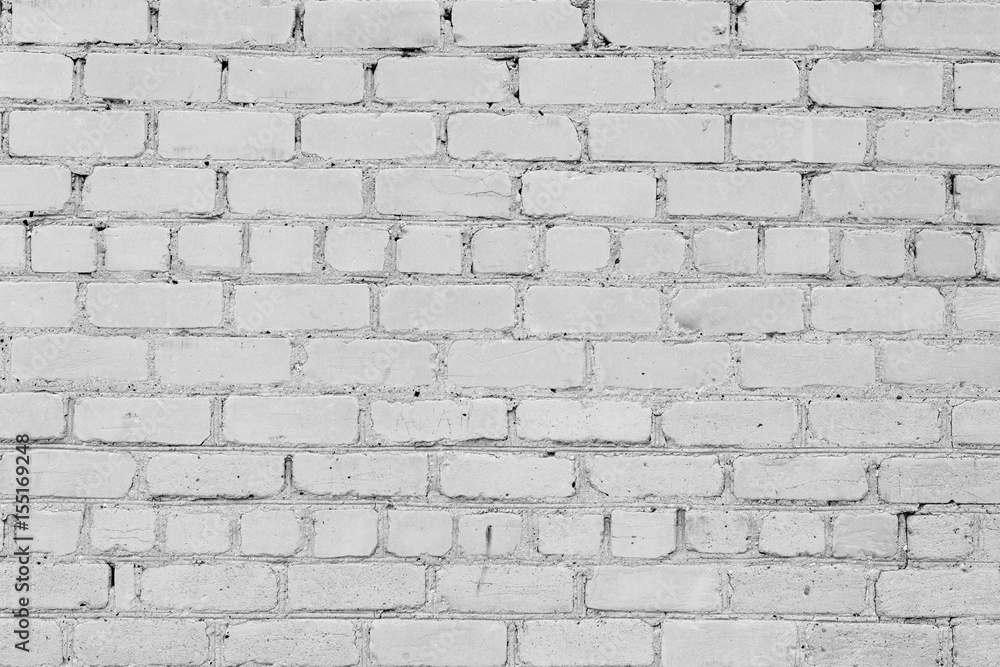Obraz premium Brick texture with scratches and cracks