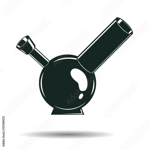 Monochrome bong sign