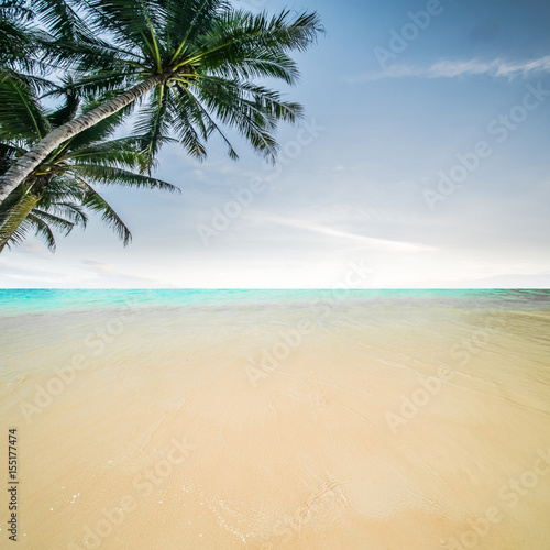 Tropical beach and sea