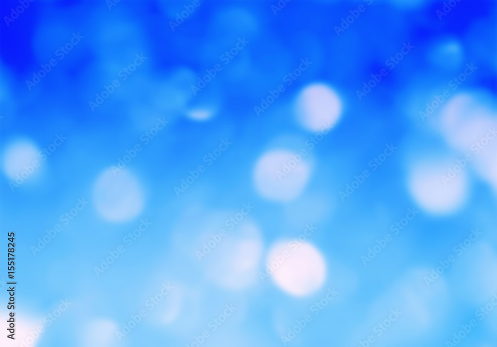 Turquoise gradient blue bokeh glare shiny background