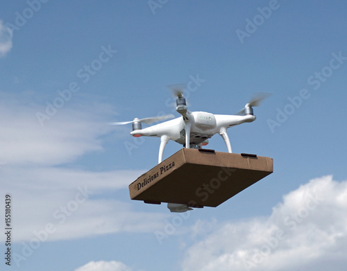 drone pizza delivery