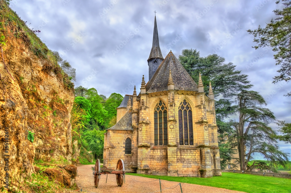 Chapel at the Castle of Usse in the Loire Valley, France