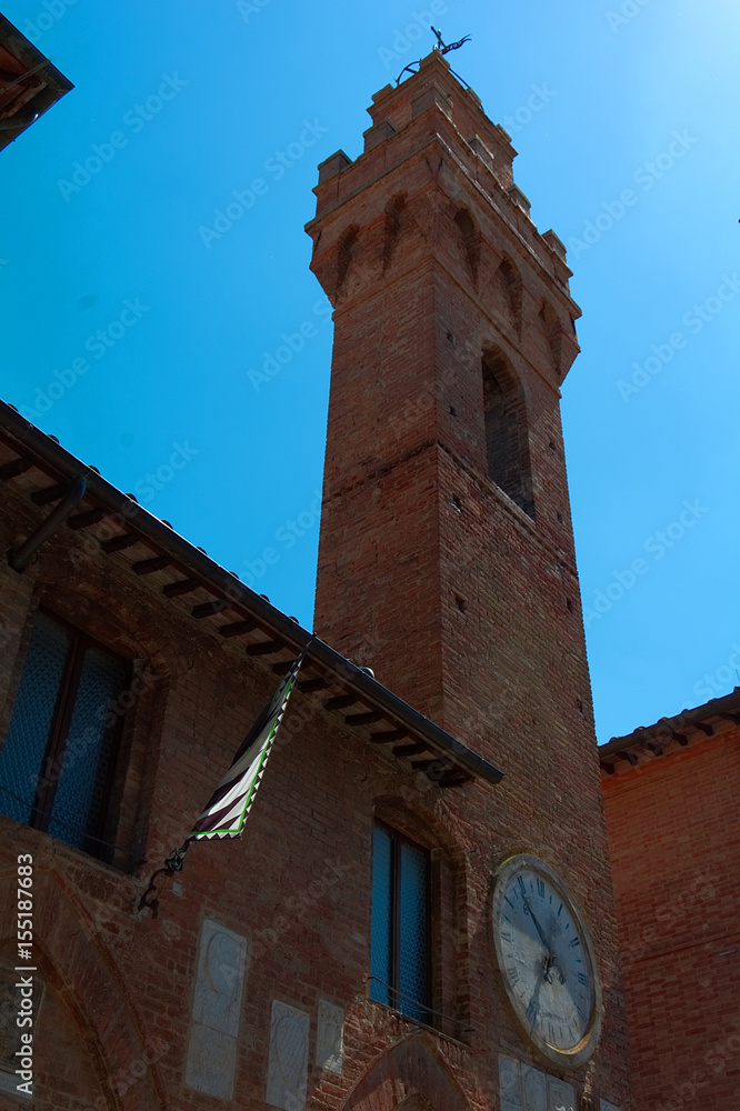 Buonconvento, a pretty hamlet near Siena