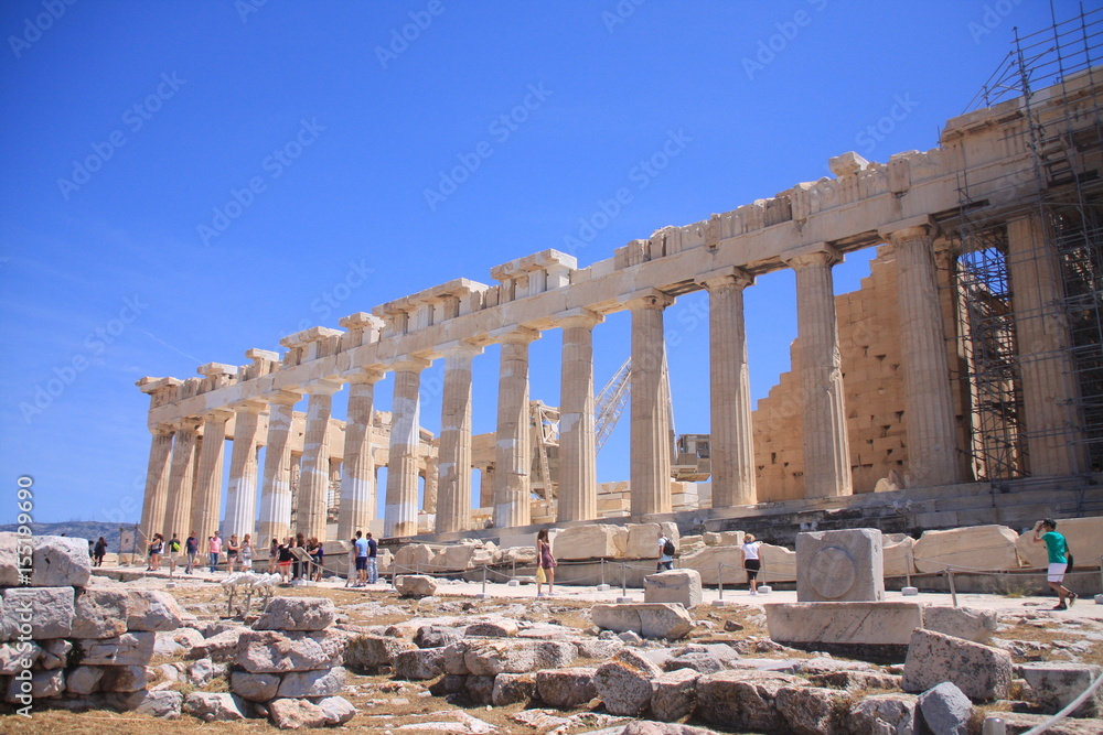 ruines du Parthénon