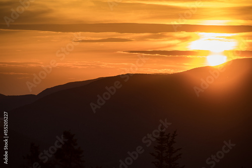 White Mountain Sunset