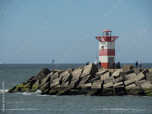 Fotografia am strand von scheveningen