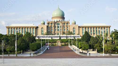 PUTRAJAYA, MALAYSIA - Sep 9: Malaysian Prime Minister's office on Sep 16, 9 in Putrajaya, It is a planned city, 25 km south of capital, serves as the federal administrative centre of Malaysia.
