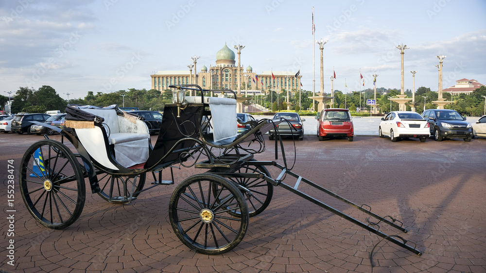 Fototapeta premium Putrajaya, Malaysia 9 Sep2016; scenery and akitviti afternoon around the prime minister's office in Putrajaya